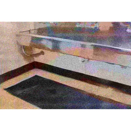 Durable Corp 2' X 40' Blue Runner Mat 525R24BL